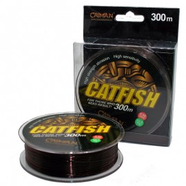 Леска Caiman Catfish 300м 0,70мм тёмно-коричневая 185040