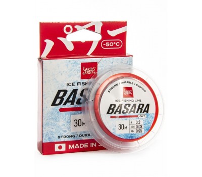 Леска моно. зим. Lucky John BASARA Red 030/008