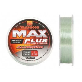 Леска Trabucco Max Plus Allround 0.20mm 4.00kg 150m Clear Light Green