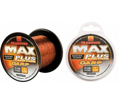 Леска Trabucco Max Plus Carp 0.30mm 8.5kg 300m Brown