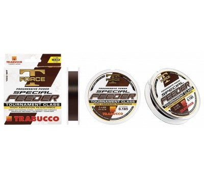 Леска Trabucco T-Force Special Feeder NEW 0.255mm 8.40kg 150m Dark Brown