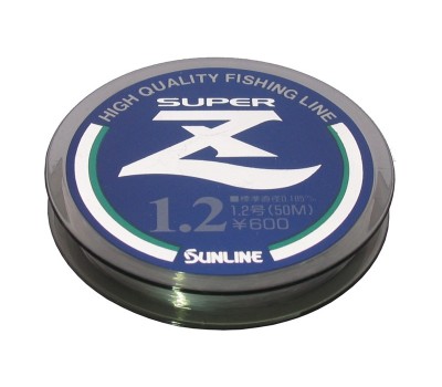 Леска Sunline SUPER Z #1.2/0.185mm 2.77kg 50m Clear