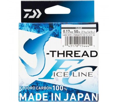 Флюорокарбон Daiwa J-Thread FC Ice Line 0.19mm/2.6kg/50m