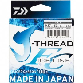 Флюорокарбон Daiwa J-Thread FC Ice Line 0.33mm/7.0kg/50m Флюорокарбон Daiwa J-Thread FC Ice Line 0.33mm/7.0kg/50m
