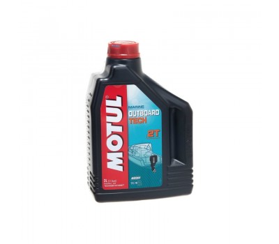 Motul outboard Technosynthese 2t масло моторное 1 л