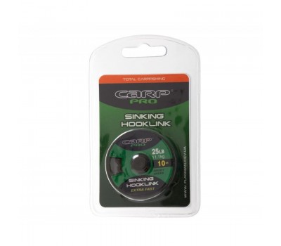 Поводковый материал без оболочки Carp Pro Weedy Gr. Sinking 25lb 10м