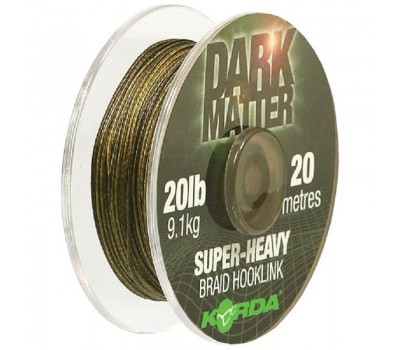 Поводковый материал Korda Dark Matter Braid 15 lb 20 м