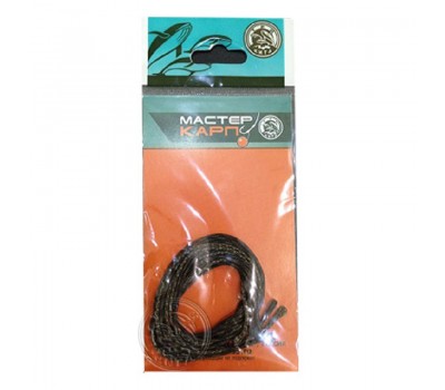 ЛП70 (чёрный) Лидкор с петлями для карп. монтажей 70см уп.3шт