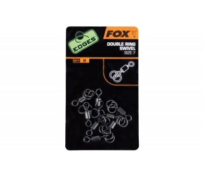 FOX EDGES Double Ring Swivel ВЕРТЛЮГ С ДВОЙНЫМ КОЛЬЦОМ CAC495