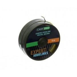 Поводковый материал без оболочки Carp Pro Gr. Brown Sinking 25lb 10м