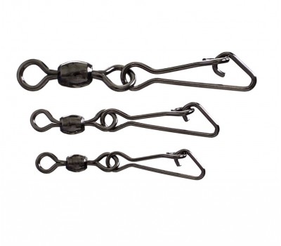 Фидерная застежка с вертлюгом Flagman Link Swivels L