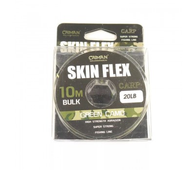 Поводковый материал Caiman Skin Flex в оплетке Камуфляж 10m 20lbs 215866