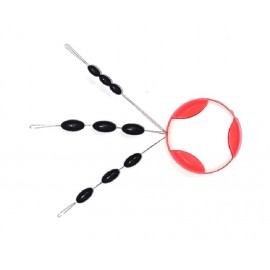 Стопор HITFISH Carp&Feeder S-2 RUBBER STOPPER MIX (9 шт/уп)