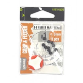 Стопор HITFISH Carp&Feeder S-6 RUBBER MULTI BEADS #2 (5 m...