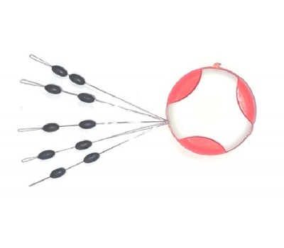 Стопор HITFISH Carp&Feeder S-8 RUBBER LINE STOPPER #3 (9 шт/уп)