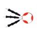 Стопор-отбойник HITFISH Carp&Feeder S-1 RUBBER TUBE STOPPER #1 (9 шт/уп)