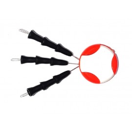 Стопор-отбойник HITFISH Carp&Feeder S-1 RUBBER TUBE STOPPER #2  (9 шт/уп)