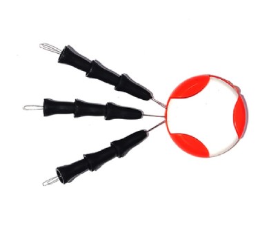 Стопор-отбойник HITFISH Carp&Feeder S-1 RUBBER TUBE STOPPER #2  (9 шт/уп)