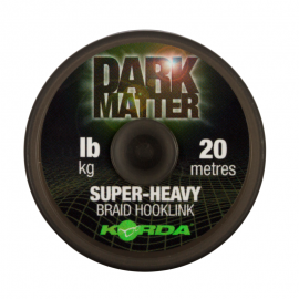 Поводковый материал KORDA Dark Matter Braid 20lb 20м