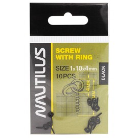Винт для насадки Nautilus Screw with ring 1*10*4мм