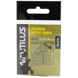 Винт для насадки Nautilus Screw with ring 1*12*4мм