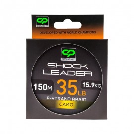 CARP PRO Шок-лидер Delight Camo 35lb 150м