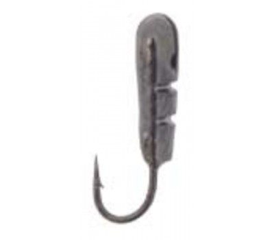 Морм. вольф. Fishing ROI Овсинка с отверстием 6mm black nickle (M400)