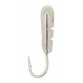 Морм. вольф. Fishing ROI Овсинка с отверстием 6mm silver ...