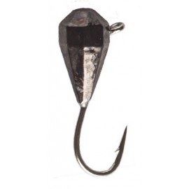 Мормышка Intech Ice Jig Капля грань с петелькой o2.8 04 черный