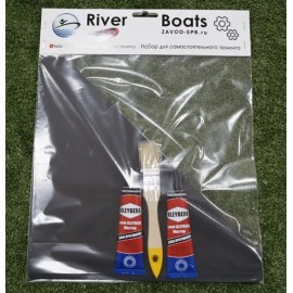 Набор для тюнинга RiverBoats косынка 2шт  черный (№18)