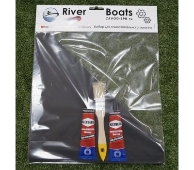 Набор для тюнинга RiverBoats косынка 2шт  черный (№18)
