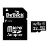 Карты памяти DeTech SD 32GB +adapt...