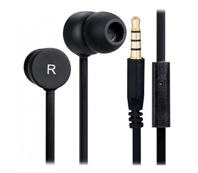 Наушники вакуумные DeTech DT-I205B Black