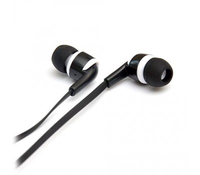 Наушники вакуумные DeTech DT-215 Black/White