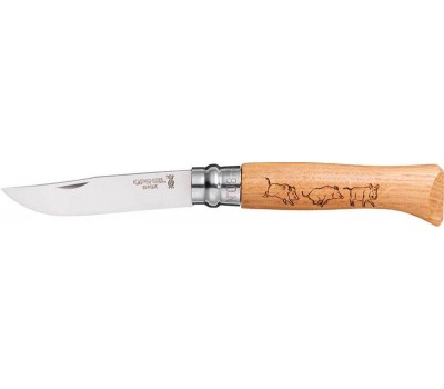 Нож Opinel №8 VRI Animalia Кабан