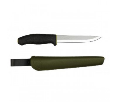 Нож Morakniv 748 MG, нержавеющая сталь, резиновая ручка