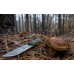 Нож Morakniv Kansbol, нержавеющая сталь, прорезиненная ручка, цвет зеленый+ножны