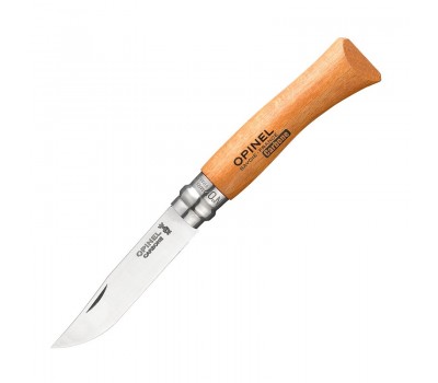 Нож Opinel №7, углеродистая сталь, бук