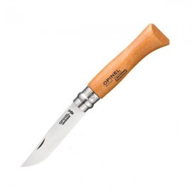 Нож Opinel №8, углеродистая сталь, бук