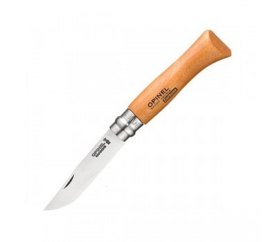 Нож Opinel №8, углеродистая сталь, бук