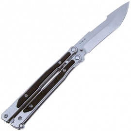 Нож Mr.Blade Madcap (БАБОЧКА) Балисонг Satin Black
