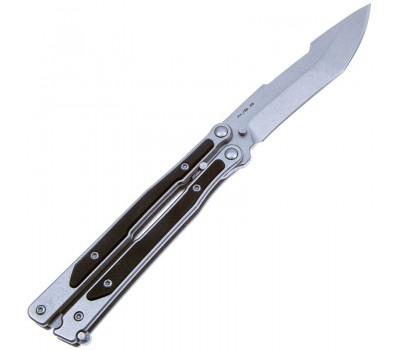 Нож Mr.Blade Madcap (БАБОЧКА) Балисонг Satin Black
