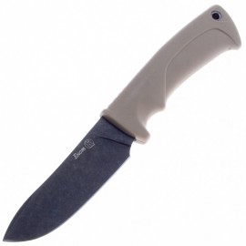 Нож Кизляр Енот (эластрон,  AUS-8) песок,тактич. ножны