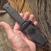 Нож Кизляр Страж ХАКИ, AUS-8 чёр.стоунвош, ножны пластик авторская заточка с 2х сторон