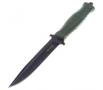 Нож Кизляр НР-18  (эластрон, AUS-8 , ножны пластик АБС ) Black Хаки