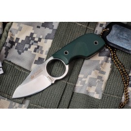 Шейный нож Amigo X  BT G10-BH Satin GREEN