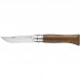 Нож Opinel №9, нержавеющая сталь, ореховая рукоять в картонной коробке, 002425
