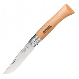 Нож Opinel №10, нержавеющая сталь, бук 123100