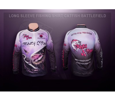реглан CRAZY FISH Catfish Battlefield - XL