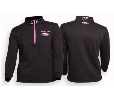 Реглан флисовый CRAZY FISH cotton - XL